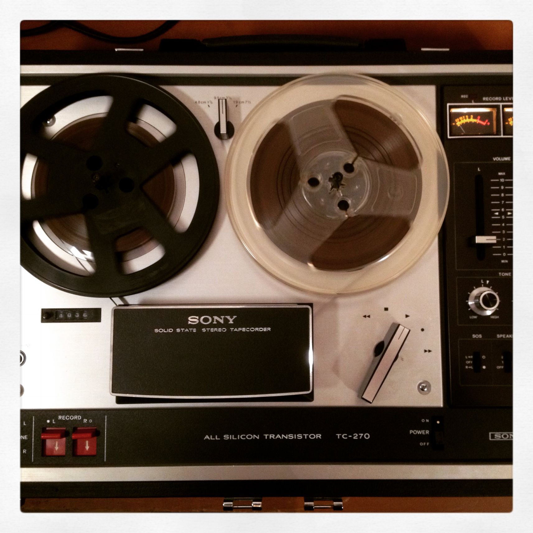 Lecteur-enregistreur à Bandes Sony TC 270 – Occasion, Fonctionnel, Vintage